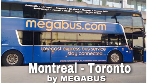 megabus montreal to toronto